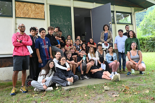 Camp intercentre avec les groupes ados de la vallée d'Aspe et de Lasseube