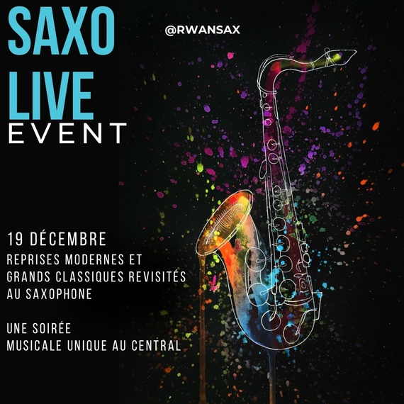 Saxo live au restaurant Le Central - OLORON-SAINTE-MARIE