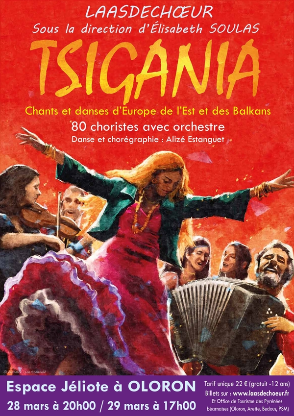 Spectacle Tsigania - OLORON-SAINTE-MARIE