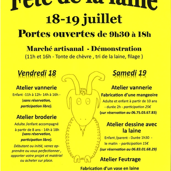 Fête de la laine - LASSEUBE