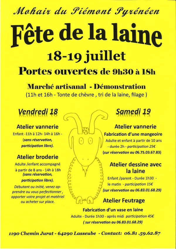 Fête de la laine - LASSEUBE