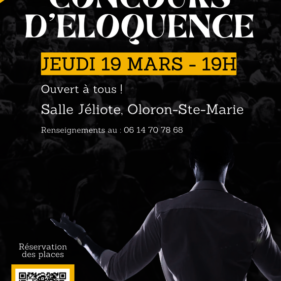 Concours d'éloquence - OLORON-SAINTE-MARIE