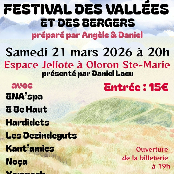 Festival des Vallées et des Bergers - OLORON-SAINTE-MARIE