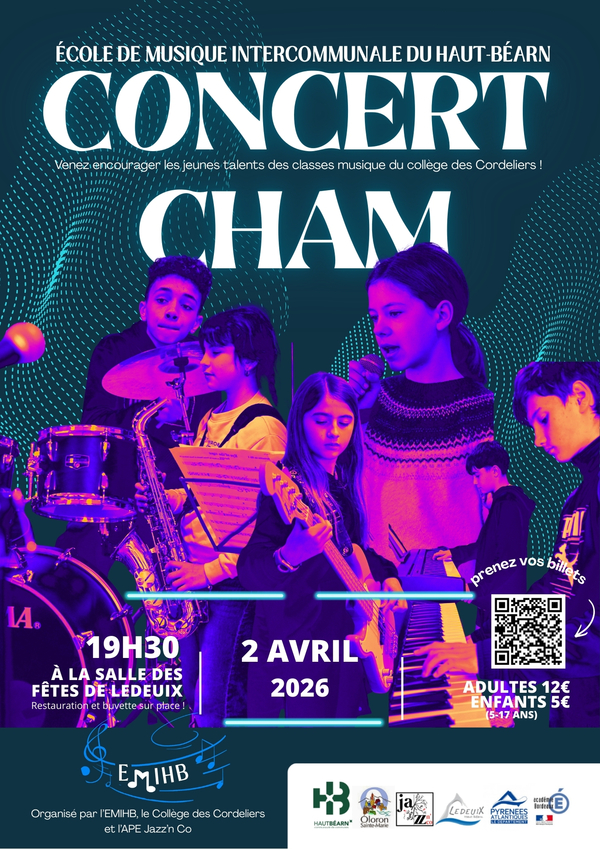 Concert CHAM - LEDEUIX