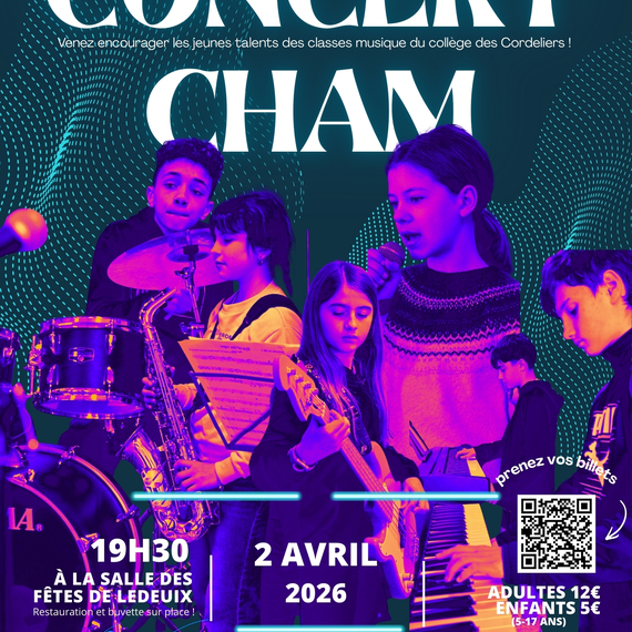 Concert CHAM - LEDEUIX