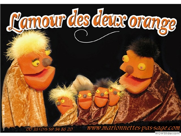 Spectacle de marionnettes "L'amour des deux Orange" - OLORON-SAINTE-MARIE