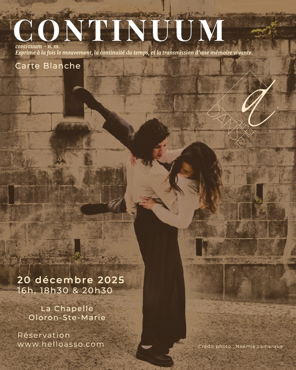 Spectacle de danse "Continuum" - OLORON-SAINTE-MARIE