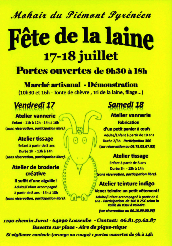 Fête de la laine - LASSEUBE