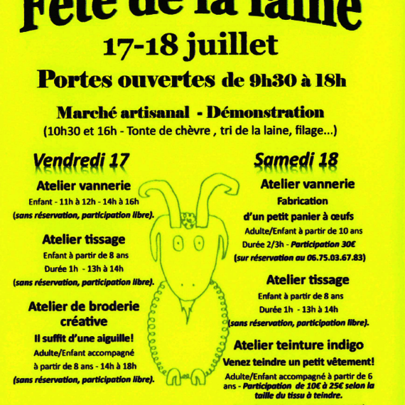 Fête de la laine - LASSEUBE