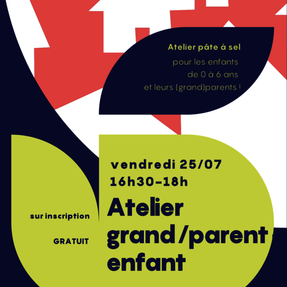Atelier grand-parent-enfant - pâte à sel - OGEU-LES-BAINS