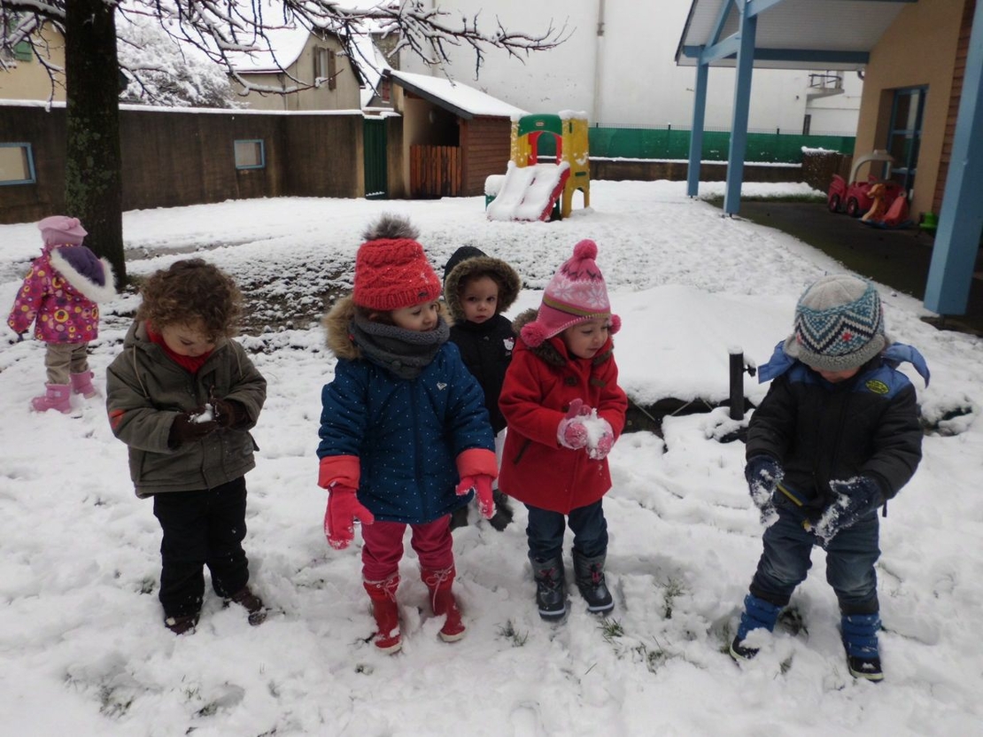 Les joies de la neige