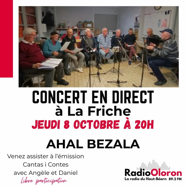 Concert Ahal Bezala - OLORON-SAINTE-MARIE
