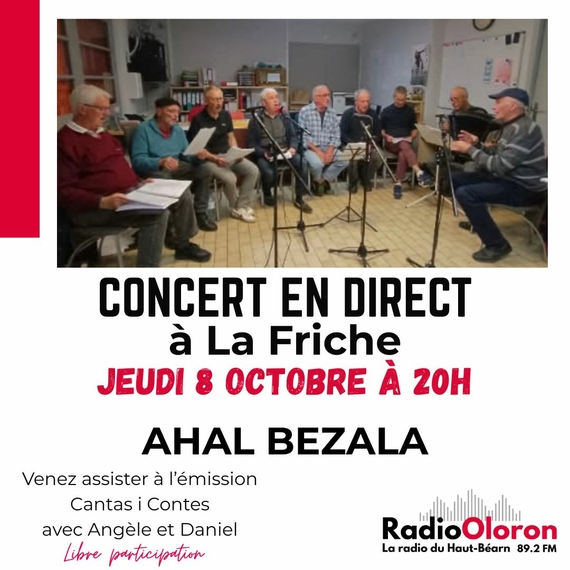 Concert Ahal Bezala - OLORON-SAINTE-MARIE