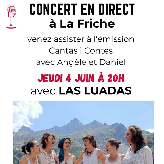 Soirée concert avec Las Luadas - OLORON-SAINTE-MARIE