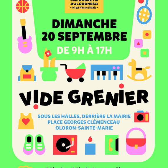 Vide grenier - OLORON-SAINTE-MARIE
