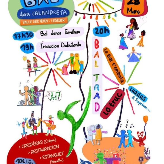 Bal trad de la Calandreta auloronesa - LEDEUIX