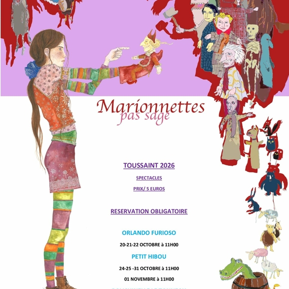 Spectacle de marionnettes : Orlando Furioso - OLORON-SAINTE-MARIE