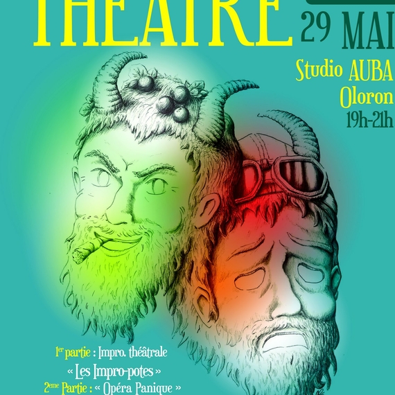 Soirée théâtre et impro au studio Auba - OLORON-SAINTE-MARIE