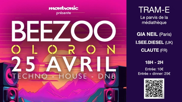 Beezoo Party - Techno, House et DNB - OLORON-SAINTE-MARIE