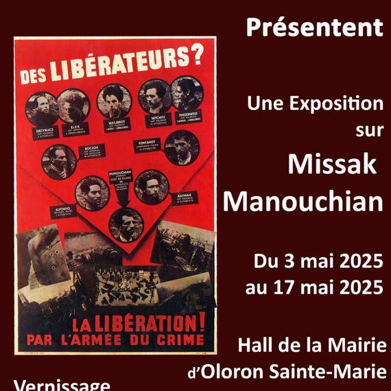 Exposition sur Missak Manouchian - OLORON-SAINTE-MARIE
