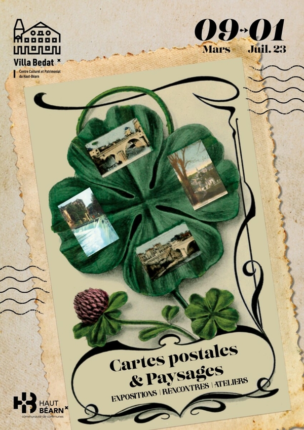 Exposition : Cartes postales et paysages - OLORON-SAINTE-MARIE