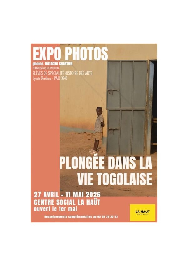 Exposition : Plongée dans la vie Togolaise - OLORON-SAINTE-MARIE