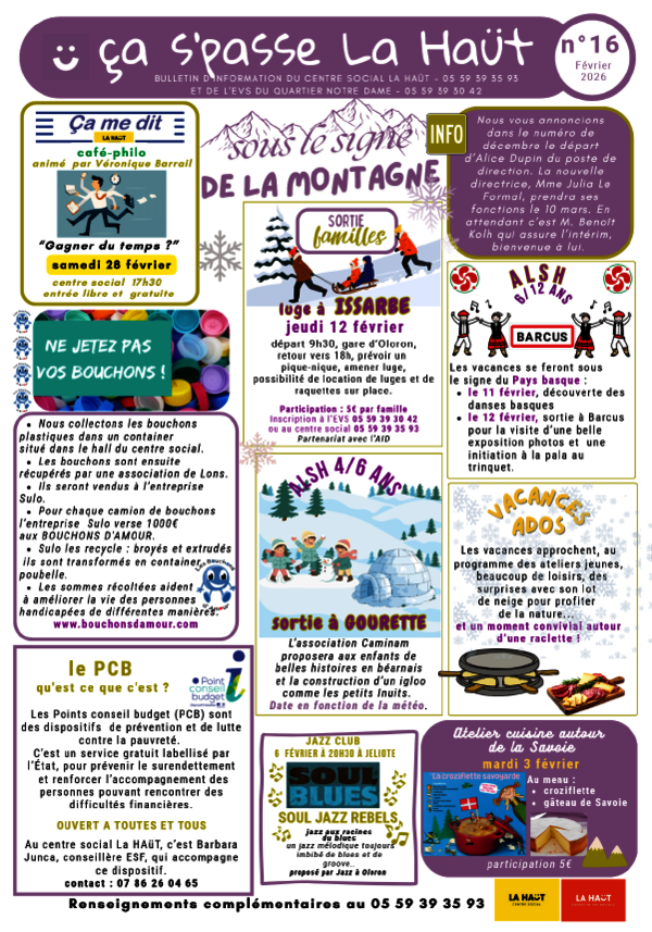 Atelier cuisine - OLORON-SAINTE-MARIE