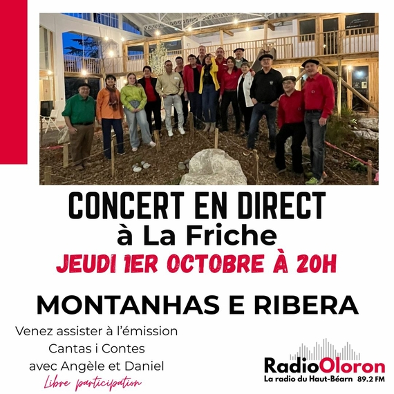 Concert Montanhas e Ribera - OLORON-SAINTE-MARIE