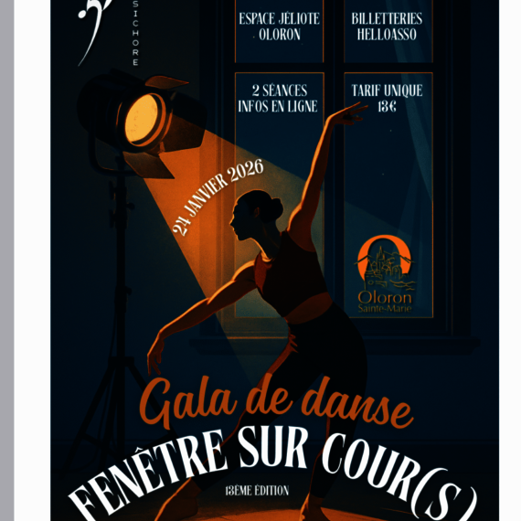 Gala de danse Fenêtre sur Cour(s) de Terpsichore - OLORON-SAINTE-MARIE