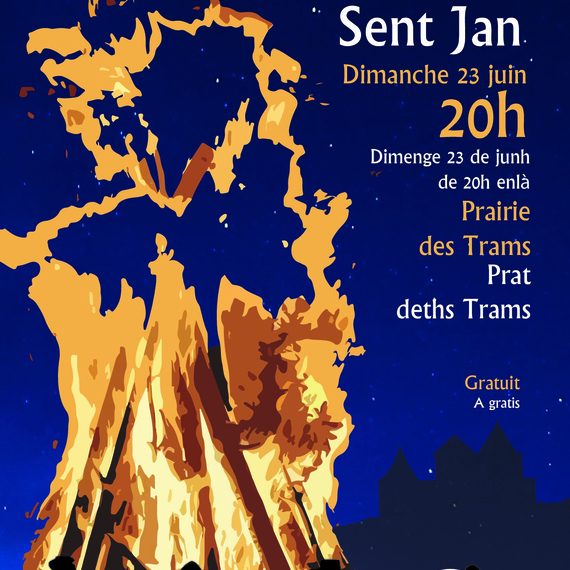Feu de la Saint Jean - Huec de Sent Jan - OLORON-SAINTE-MARIE