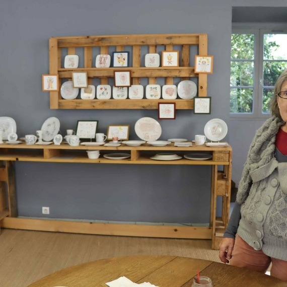 Exposition de peintures sur porcelaines et faïences - OLORON-SAINTE-MARIE
