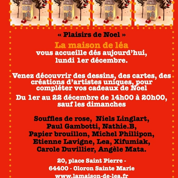 Exposition "Plaisirs de Noël" - OLORON-SAINTE-MARIE