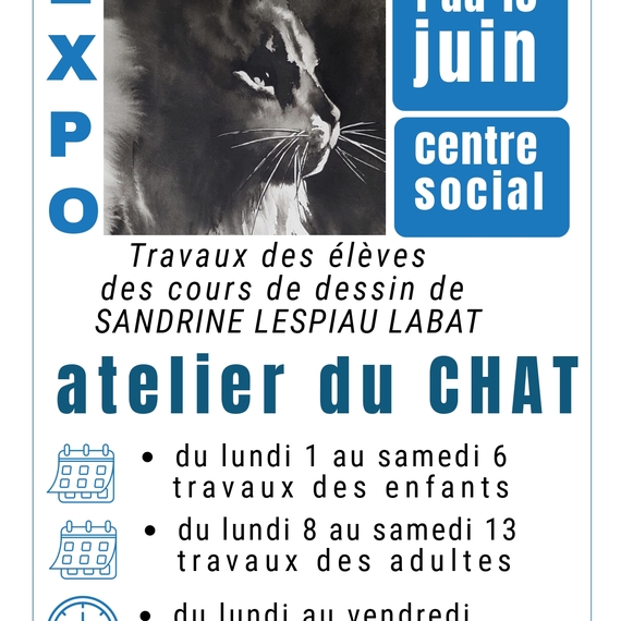Exposition atelier du chat - OLORON-SAINTE-MARIE