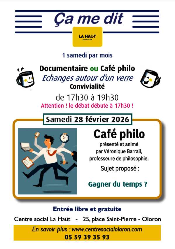 Café philo - OLORON-SAINTE-MARIE
