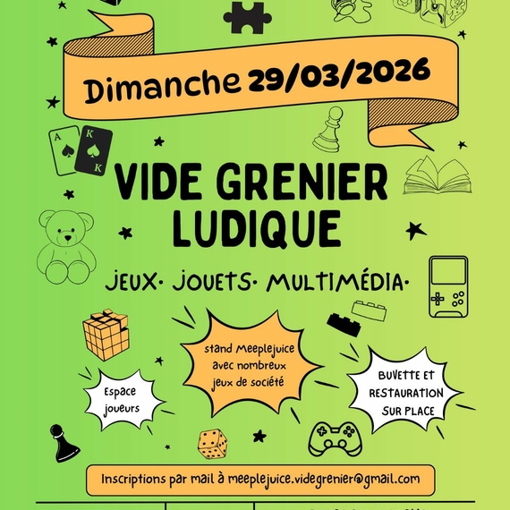 Vide grenier ludique - OLORON-SAINTE-MARIE