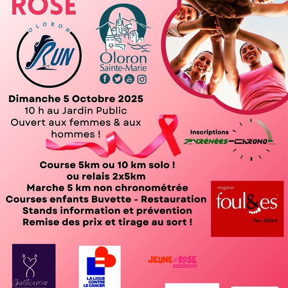 Octobre rose - OLORON-SAINTE-MARIE