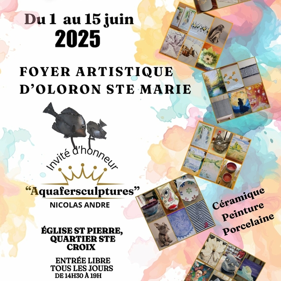 Exposition du Foyer Artistique d'Oloron - OLORON-SAINTE-MARIE