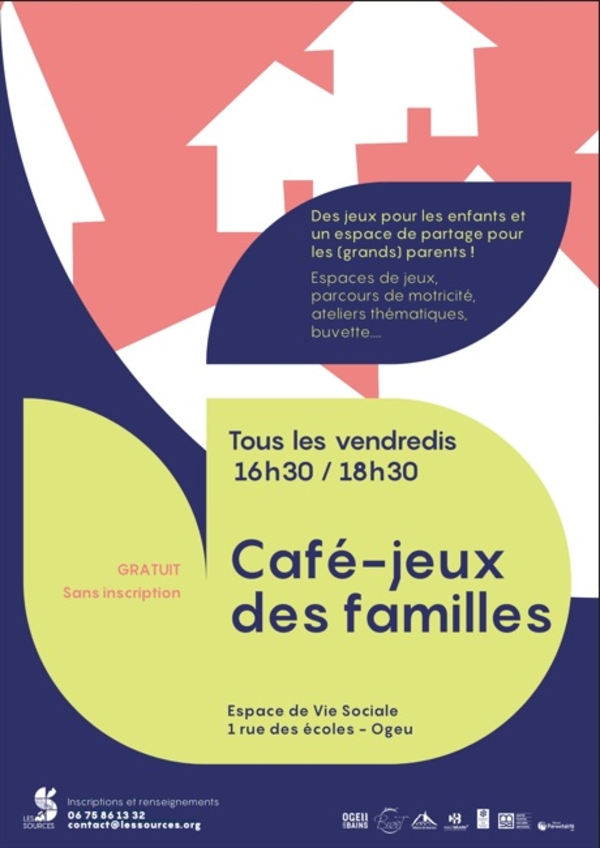 Café-jeux des familles - OGEU-LES-BAINS