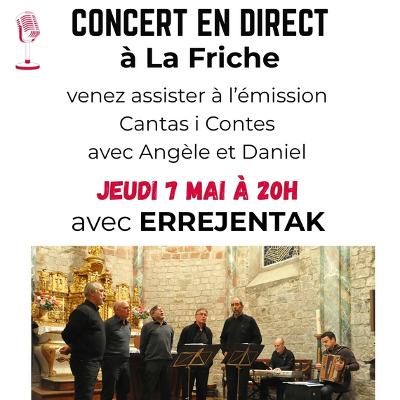Concert Errejentak - OLORON-SAINTE-MARIE