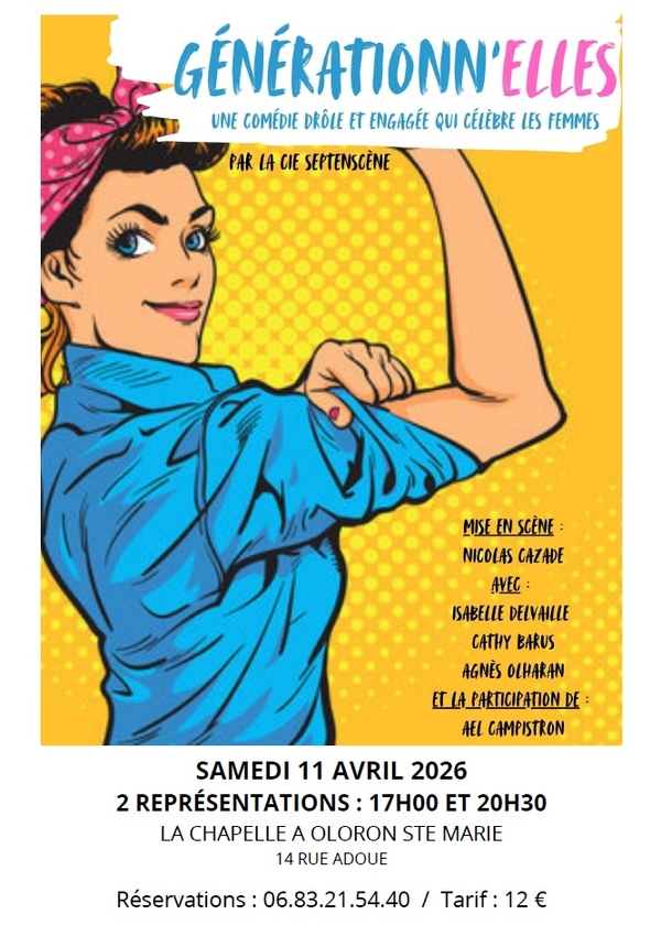 Théâtre "Générationn'elles" - OLORON-SAINTE-MARIE