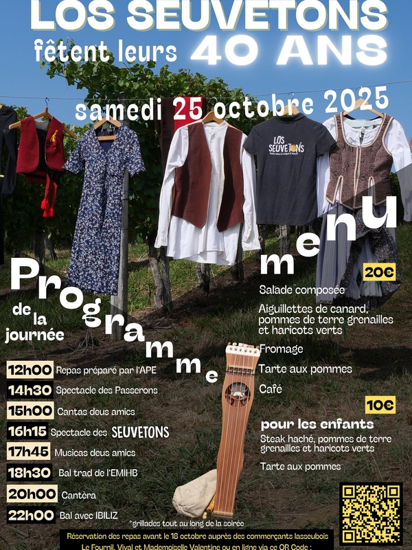 Los Seuvetons fêtent leurs 40 ans - LASSEUBE