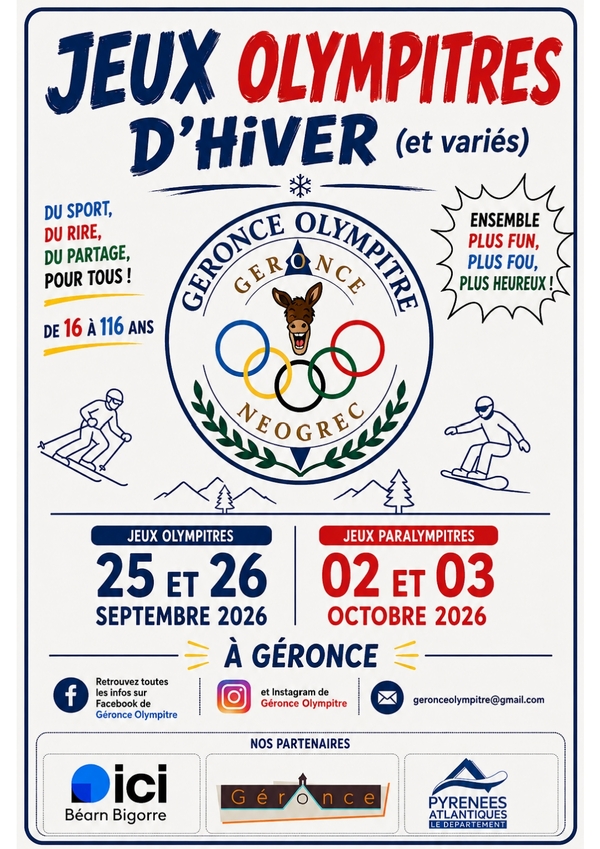 Jeux olympitres d'hiver - GERONCE