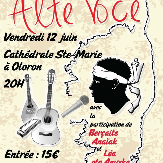 Alte voce: chant musique et polyphonies de Corse - OLORON-SAINTE-MARIE
