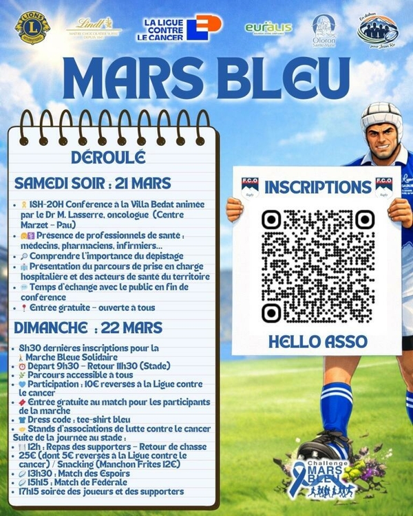 Marche bleue solidaire - OLORON-SAINTE-MARIE