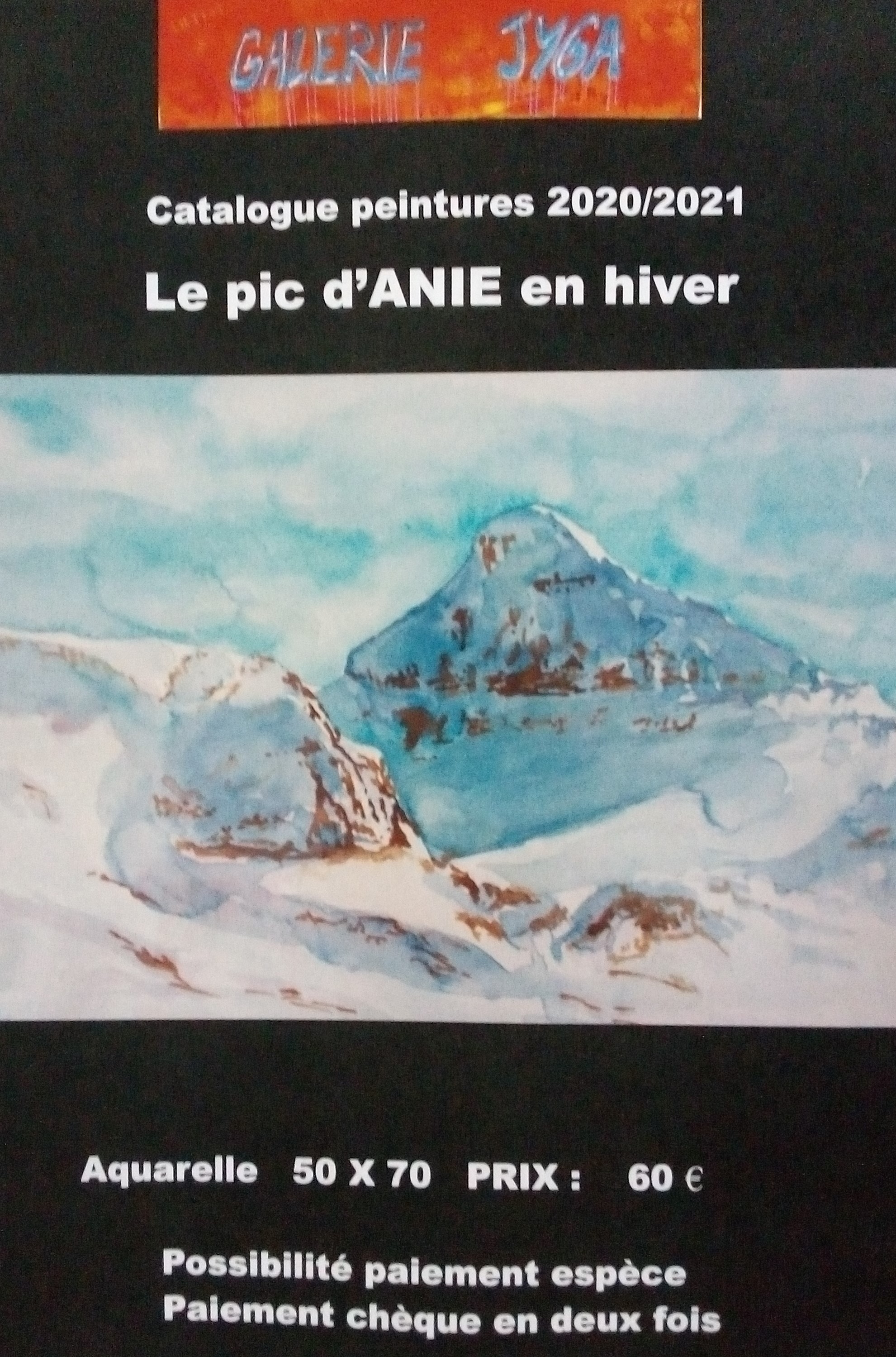 Exposition de peintures galerie Jyga - OLORON-SAINTE-MARIE