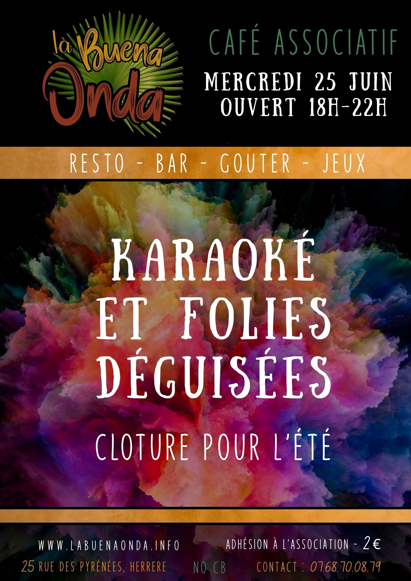 Karaoké et folies déguisées à La Buena Onda - HERRERE