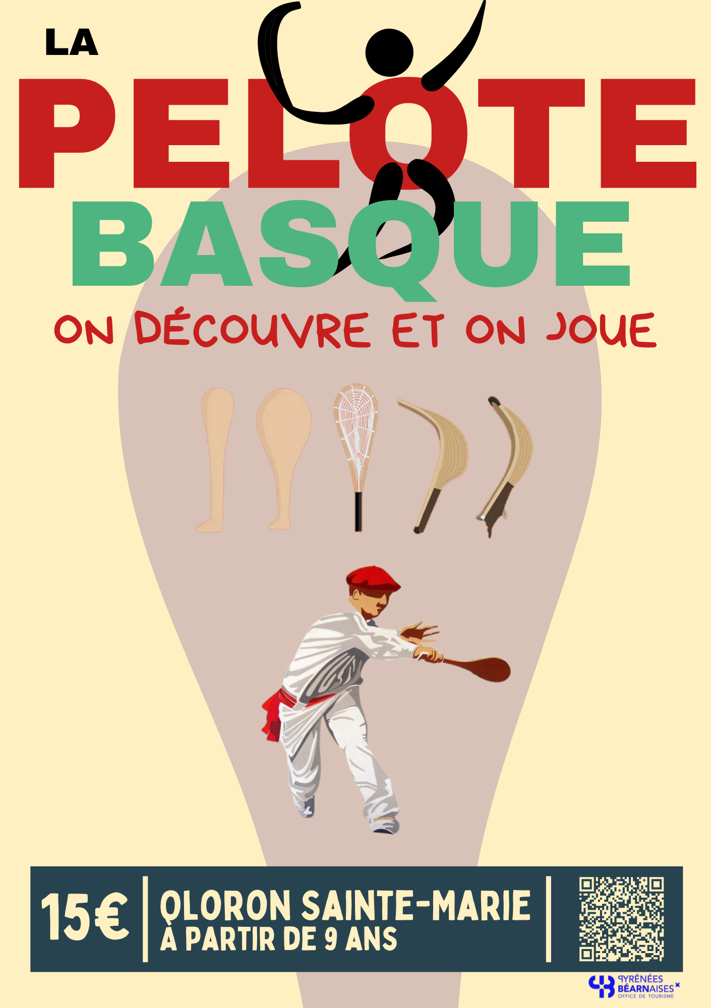 Apprendre à jouer à la pelote basque - OLORON-SAINTE-MARIE